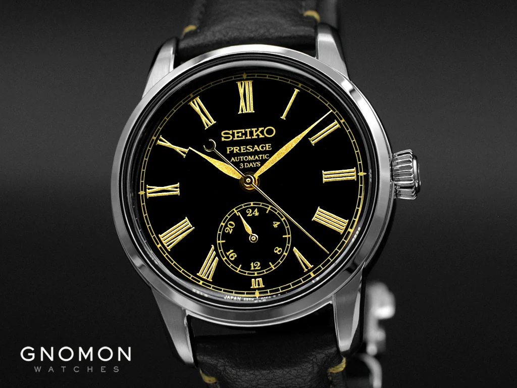 Presage Craftsmanship Black Lacquer Ref. SART011 - Image 5