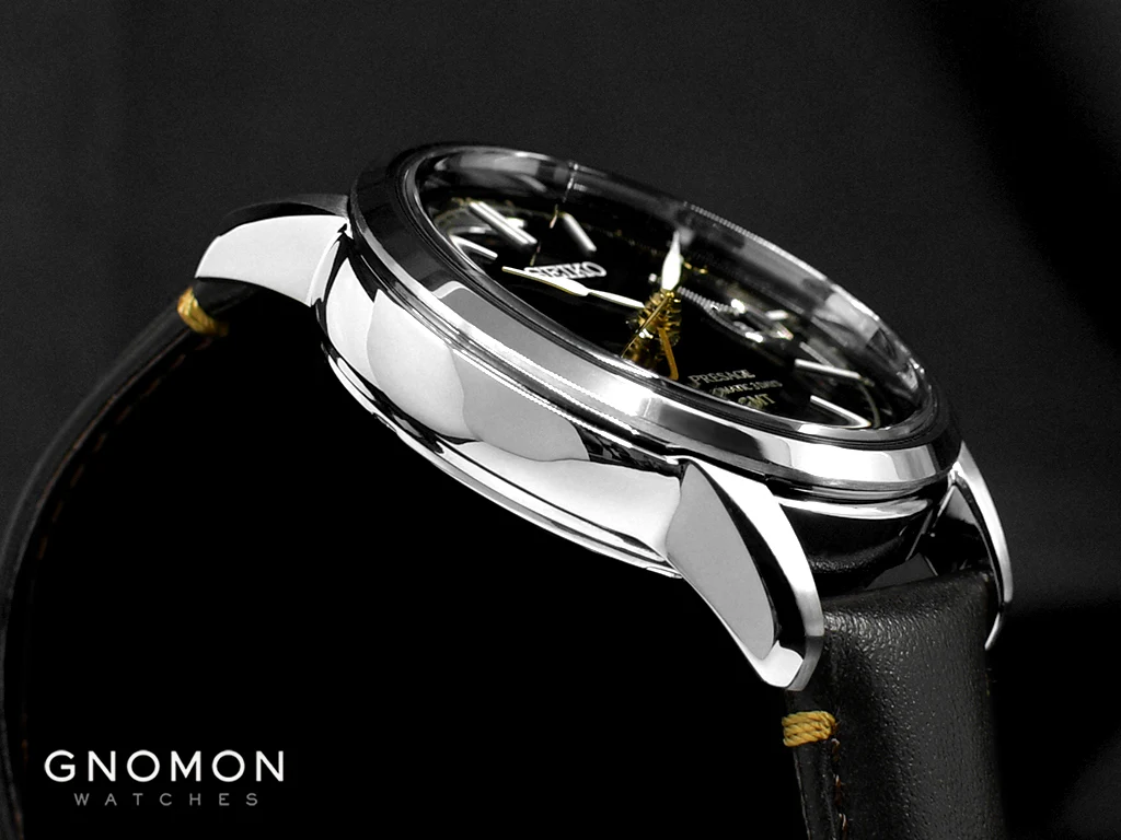 Presage Craftsmanship Urushi GMT Lacquer Black Ref. SARH001 - Image 8