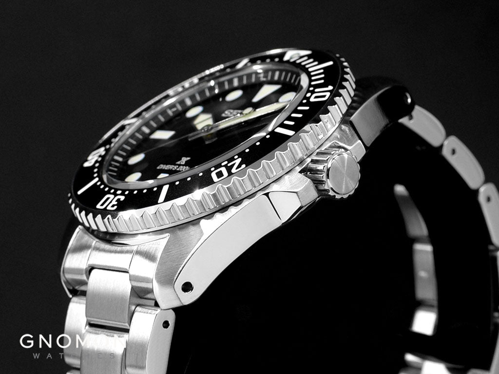 Prospex 200M Diver Scuba Solar Black Ref. SBDJ063 - Image 7