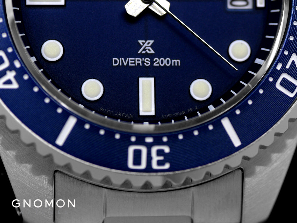 Prospex 200M Diver Scuba Solar Blue Ref. SBDJ061 - Image 3