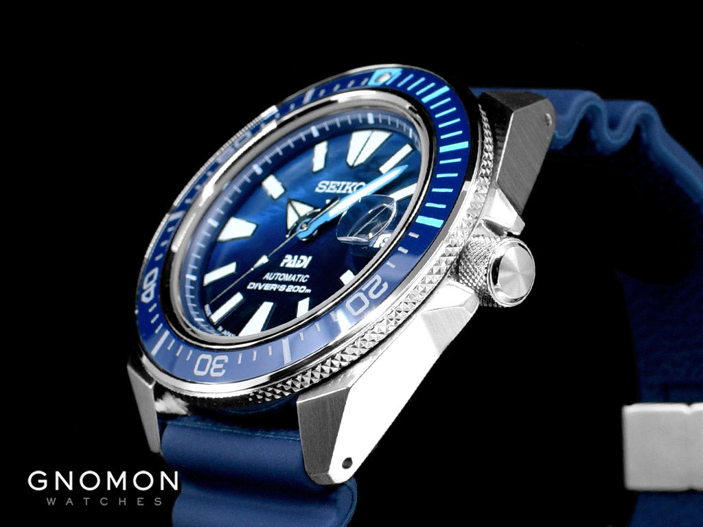 Prospex PADI "Great Blue" King Samurai 200M Automatic Ref. SBDY123 - Image 7
