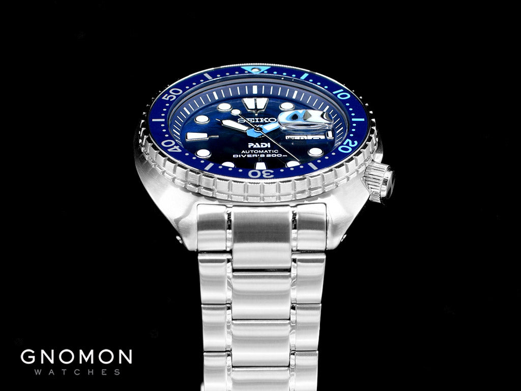 Prospex PADI “Great Blue” King Turtle 200M Automatic Ref. SBDY125 - Image 6