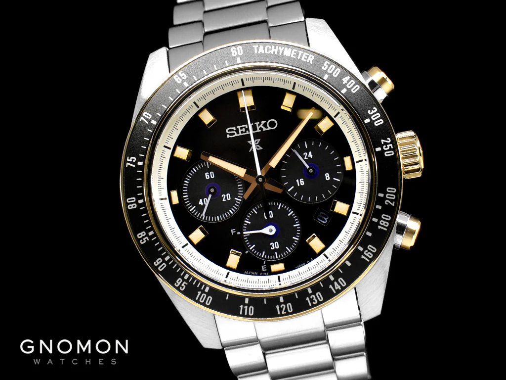 Prospex Speedtimer Chronograph Black Gold Ref. SBDL113 - Image 5