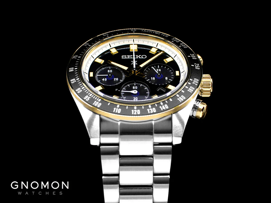 Prospex Speedtimer Chronograph Black Gold Ref. SBDL113 - Image 6