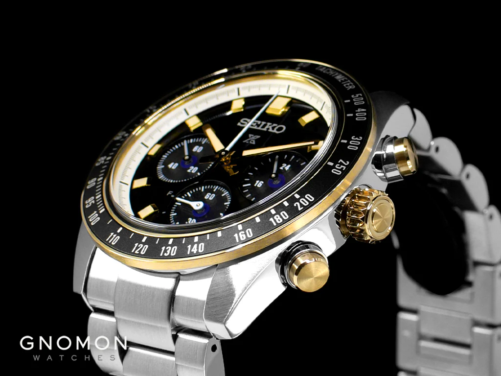Prospex Speedtimer Chronograph Black Gold Ref. SBDL113 - Image 7