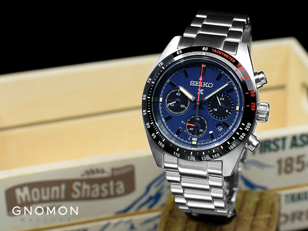 Prospex Speedtimer Chronograph Blue Ref. SBDL087 - Image 2