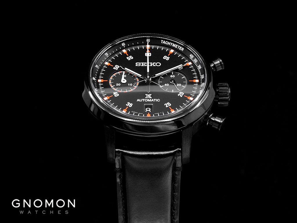 Prospex Speedtimer Chronograph Mechanical Full-Black - Ltd Ed 600pcs Ref. SBEC019 - Image 6