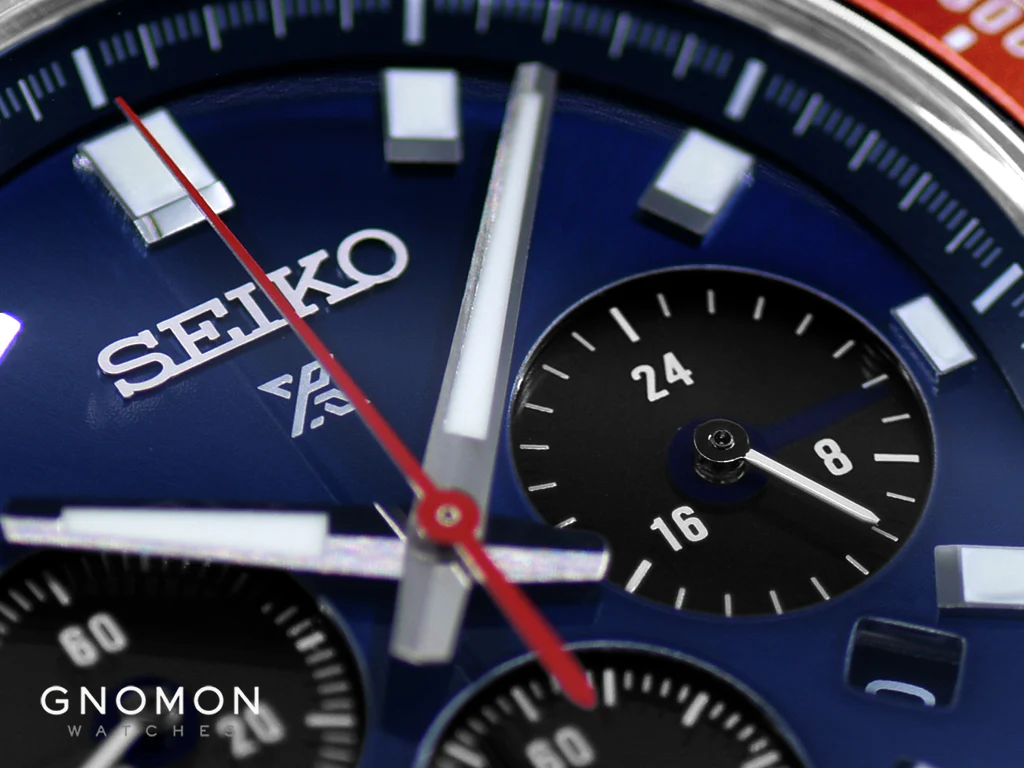 Prospex Speedtimer Chronograph Sunburst Blue Ref. SBDL097 - Image 4