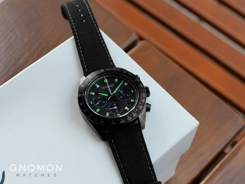 Prospex Speedtimer Solar Chronograph The Black Series Ref. SBDL105 - Image 12