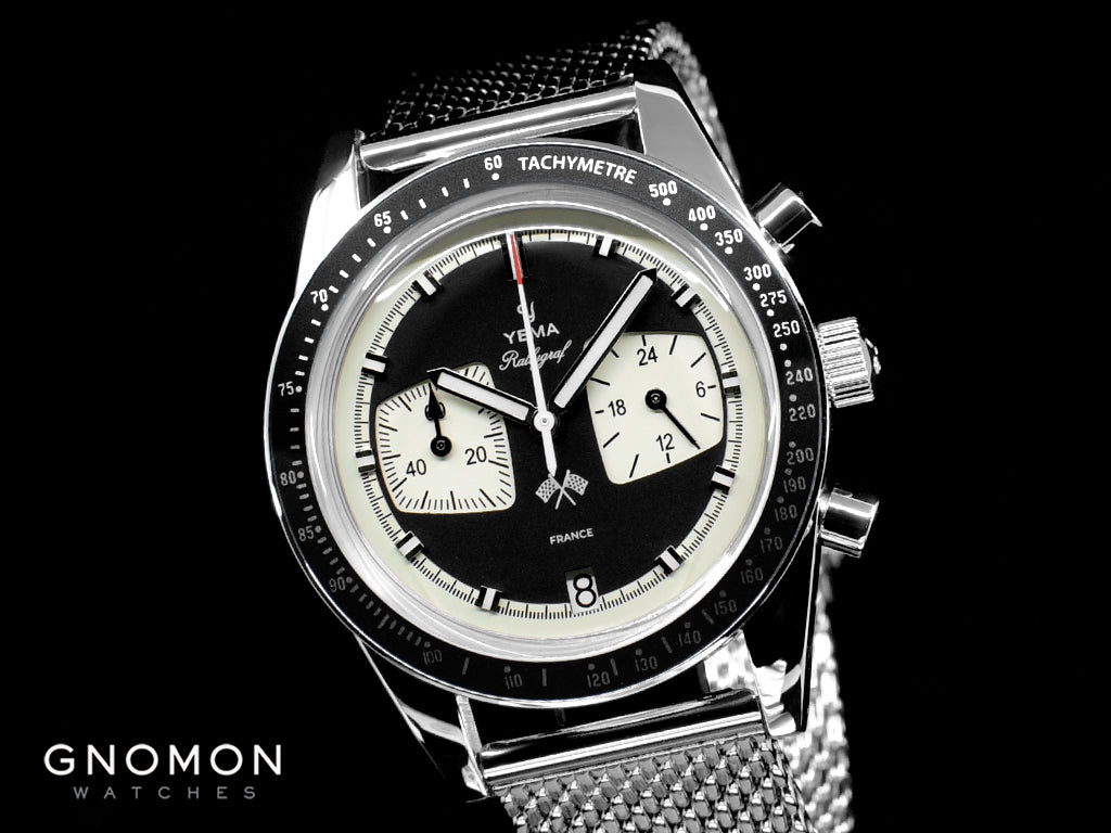 Rallygraf Meca-Quartz Chronograph Reverse Panda - Bracelet - Image 5