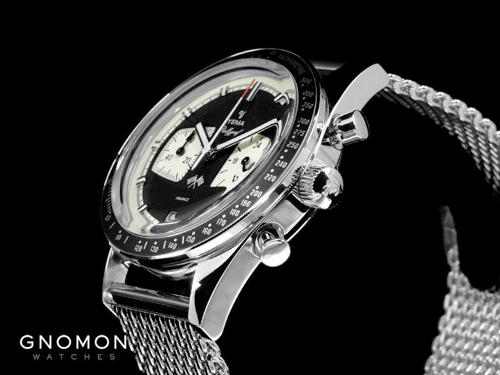 Rallygraf Meca-Quartz Chronograph Reverse Panda - Bracelet - Image 7