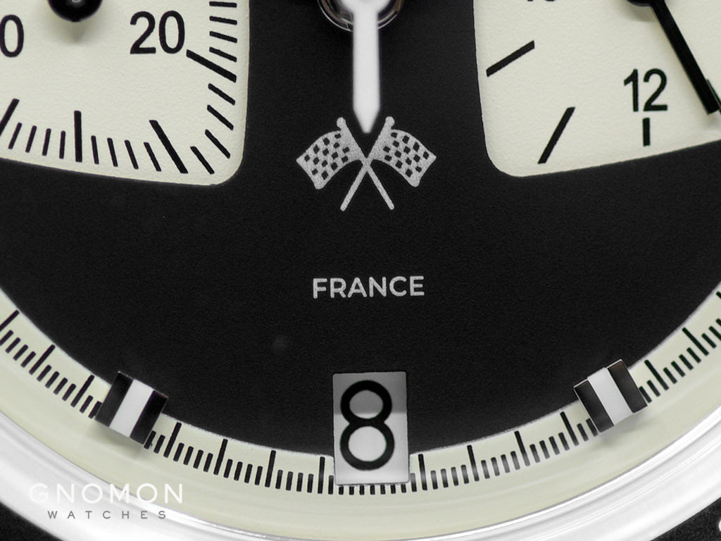 Rallygraf Meca-Quartz Chronograph Reverse Panda - Leather - Image 3