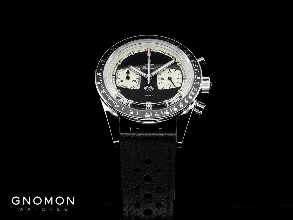 Rallygraf Meca-Quartz Chronograph Reverse Panda - Leather - Image 6