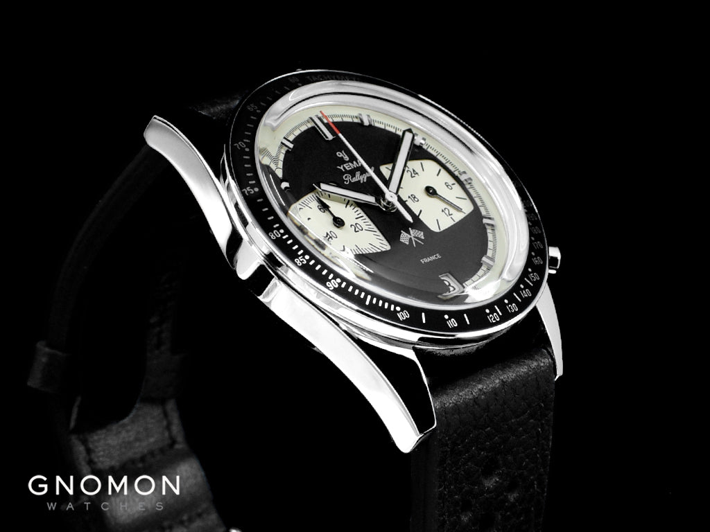 Rallygraf Meca-Quartz Chronograph Reverse Panda - Leather - Image 8