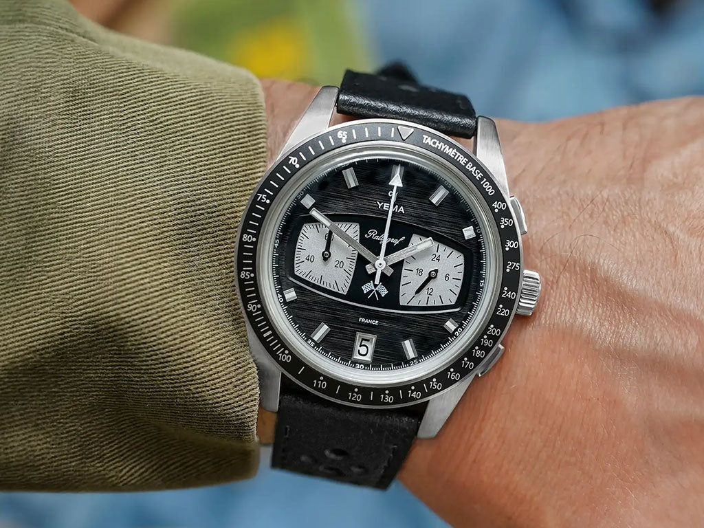 Rallygraf Meca-Quartz II Reverse Panda - Leather - Image 12