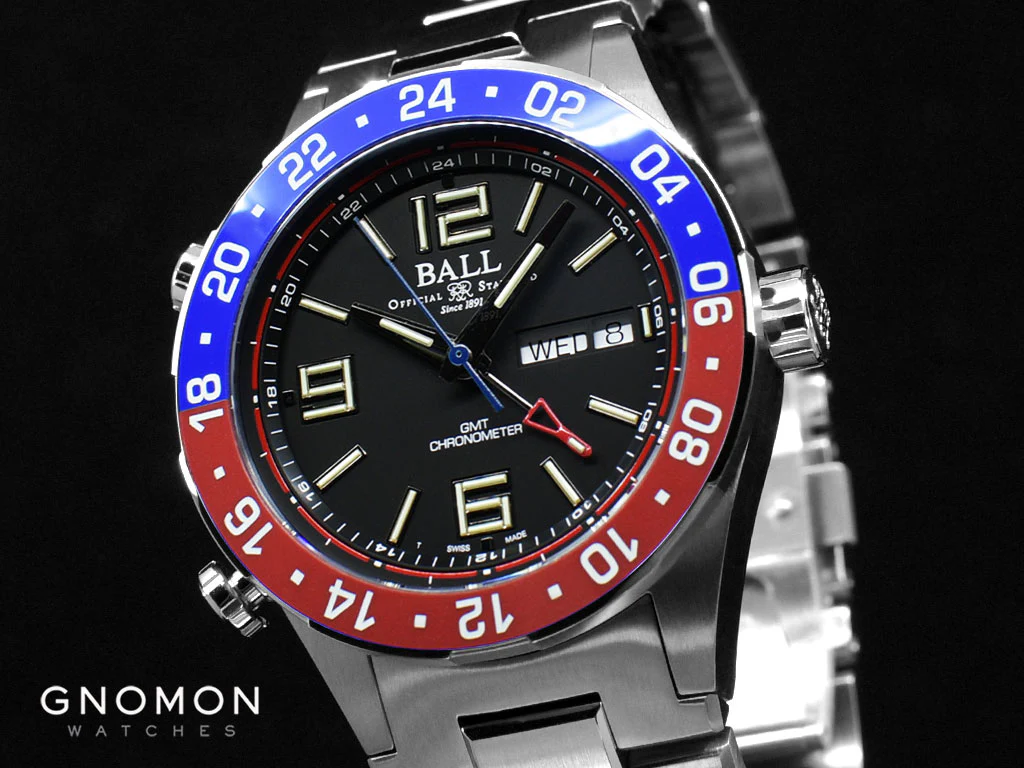 Roadmaster Marine GMT Blue/Red Ceramic - Ltd Ed 1000pcs Ref. DG3030B-S4C-BK - Image 5