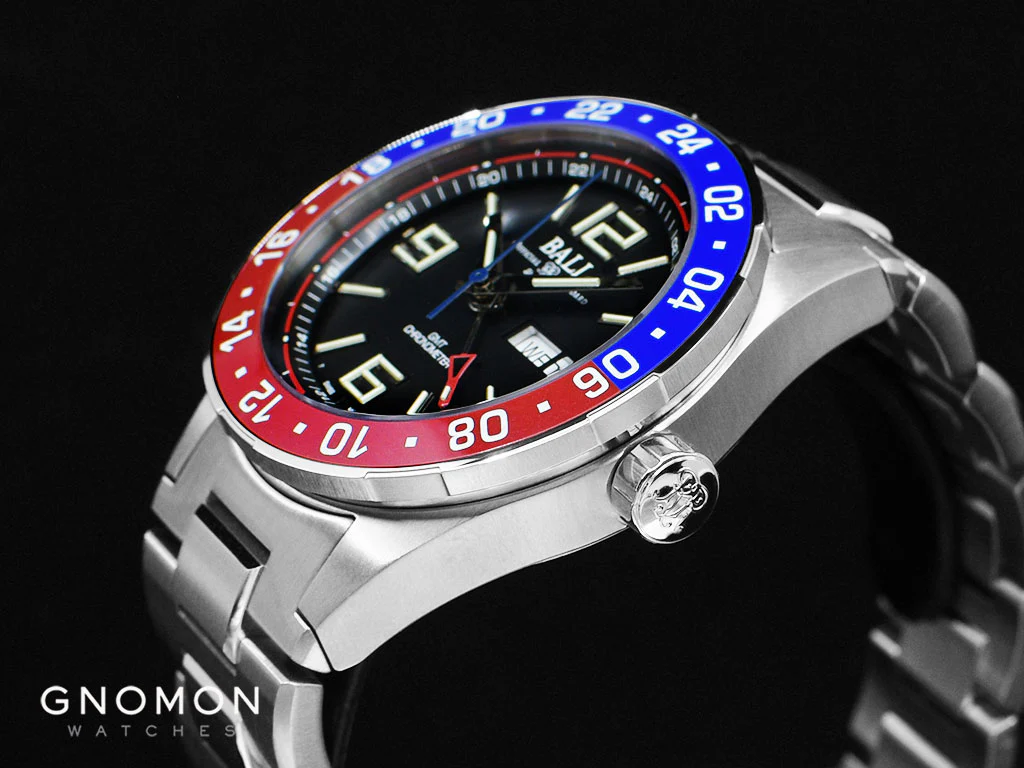 Roadmaster Marine GMT Blue/Red Ceramic - Ltd Ed 1000pcs Ref. DG3030B-S4C-BK - Image 7