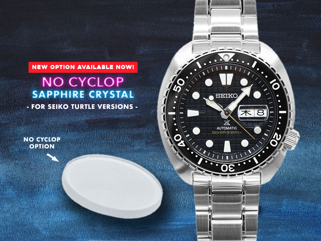 Sapphire Crystal Customization For Seiko Turtle - Image 2