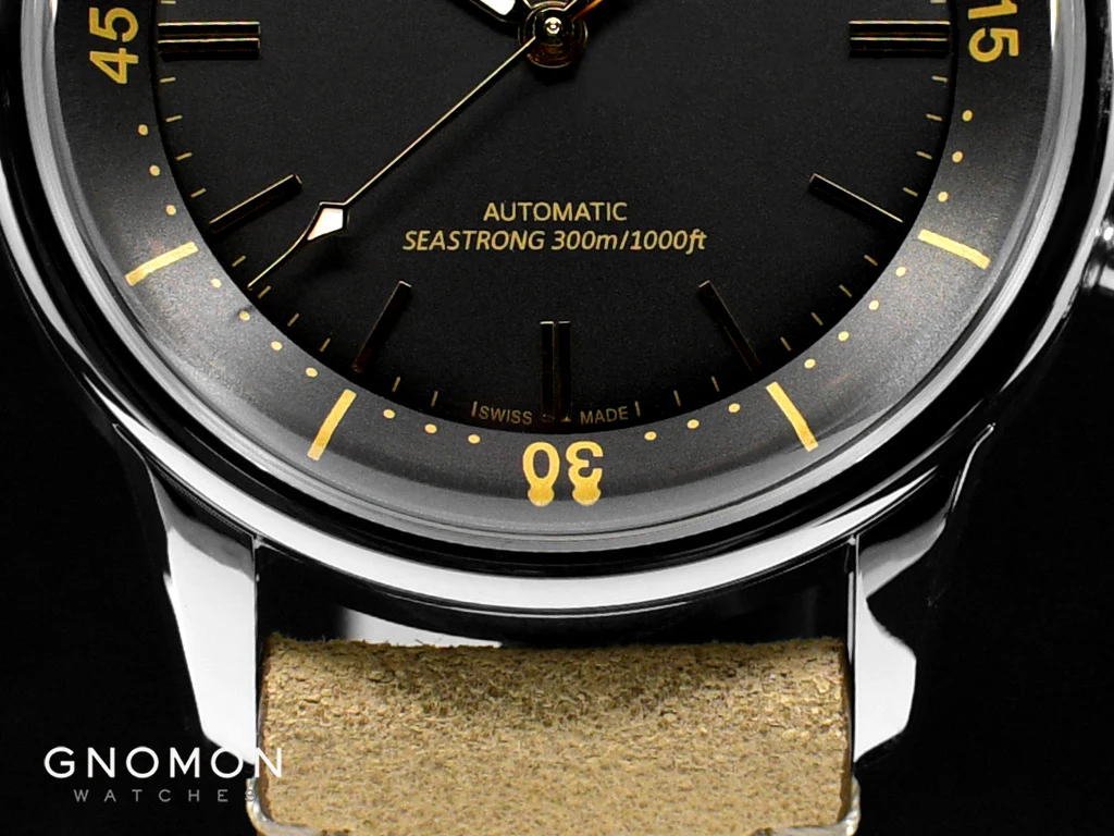 Seastrong Diver 300 Heritage Automatic Gilt Ref. AL-520BY4H6 - Image 3