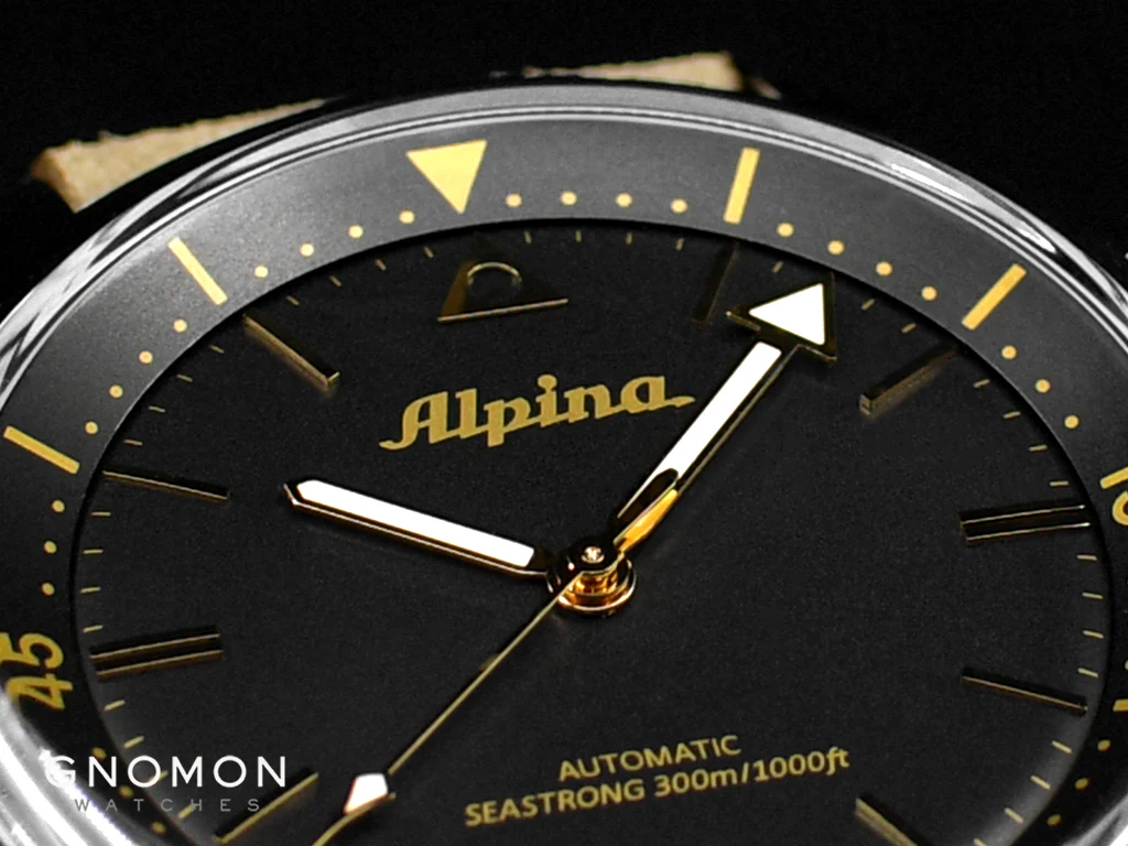 Seastrong Diver 300 Heritage Automatic Gilt Ref. AL-520BY4H6 - Image 4