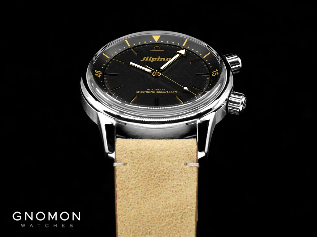 Seastrong Diver 300 Heritage Automatic Gilt Ref. AL-520BY4H6 - Image 6