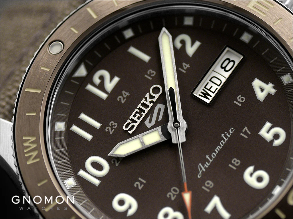 Seiko 5 Sports “Field Series” Brown Ref. HDB009J - Image 4