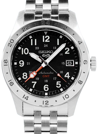 Seiko 5 Sports âField Sports Styleâ GMT Black Ref. SBSC011