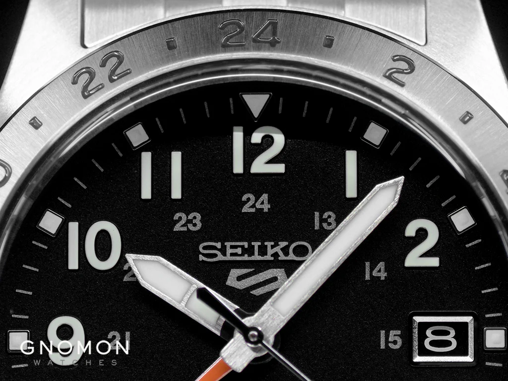 Seiko 5 Sports âField Sports Styleâ GMT Black Ref. SBSC011 - Image 4