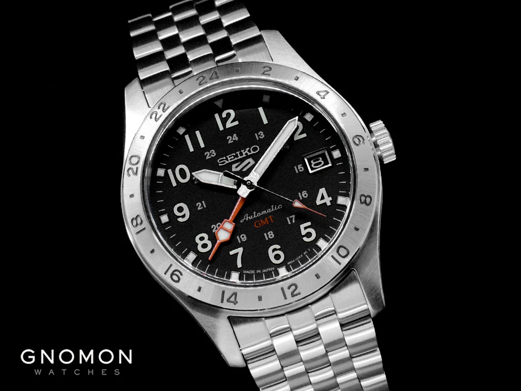 Seiko 5 Sports âField Sports Styleâ GMT Black Ref. SBSC011 - Image 5