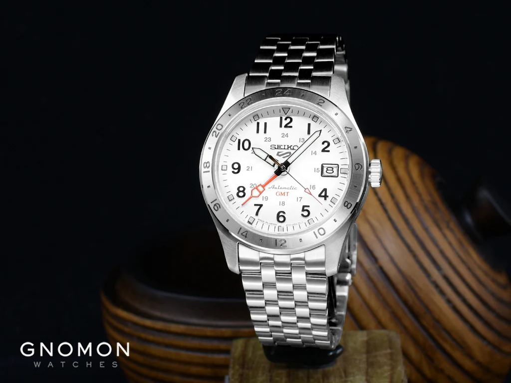 Seiko 5 Sports “Field Sports Style” GMT White Ref. SBSC009 - Image 2