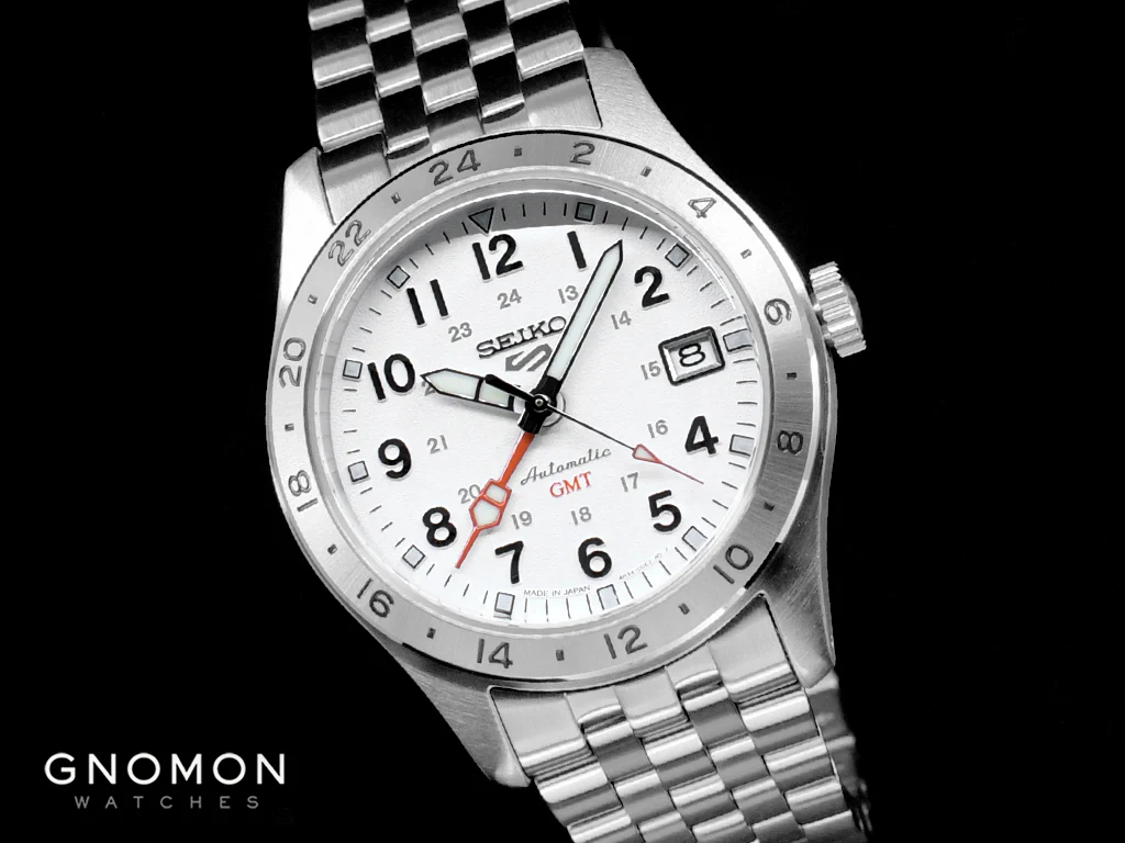 Seiko 5 Sports “Field Sports Style” GMT White Ref. SBSC009 - Image 5