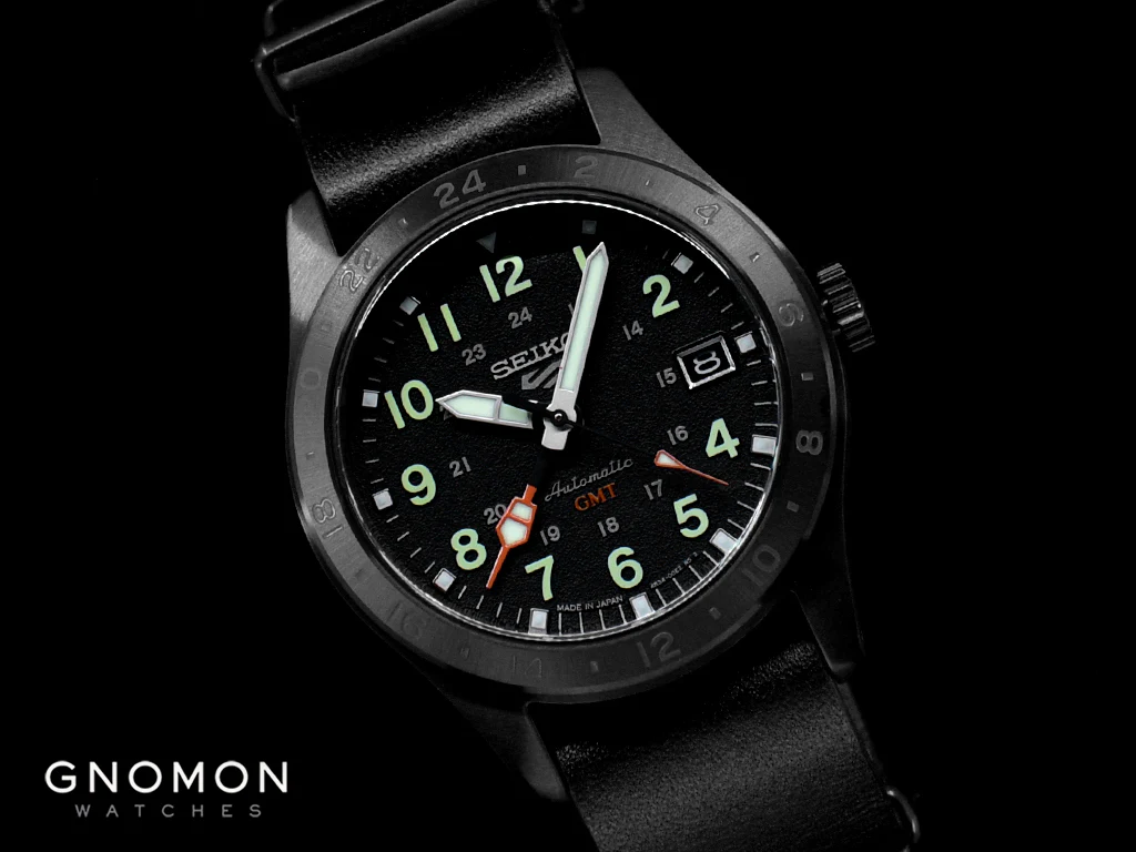 Seiko 5 Sports “Field Street Style” GMT Blackout Ref. SBSC013 - Image 5