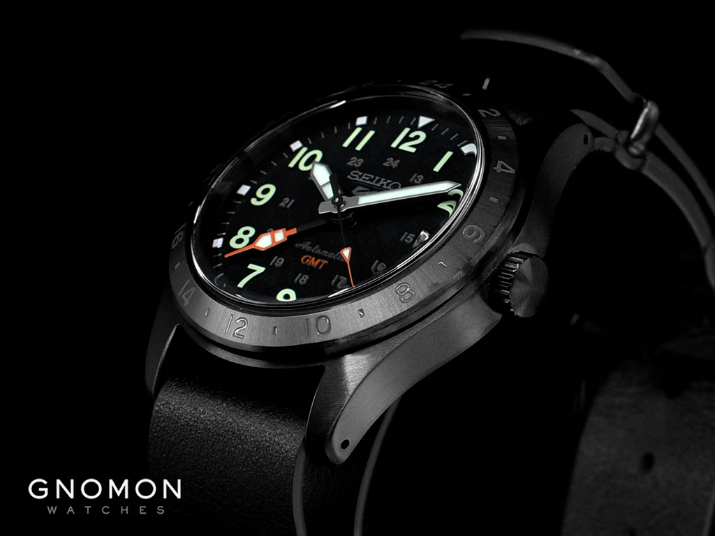 Seiko 5 Sports “Field Street Style” GMT Blackout Ref. SBSC013 - Image 7