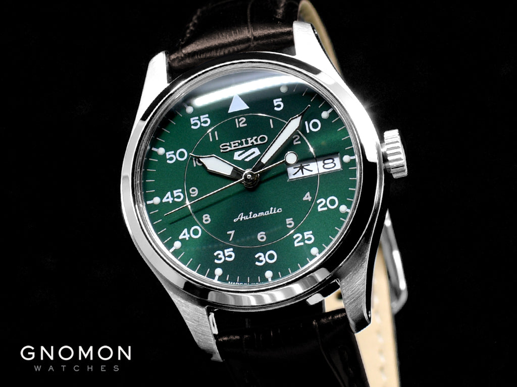Seiko 5 Sports “Field Suits Style” Automatic 36  Green Ref. SBSA203 - Image 5