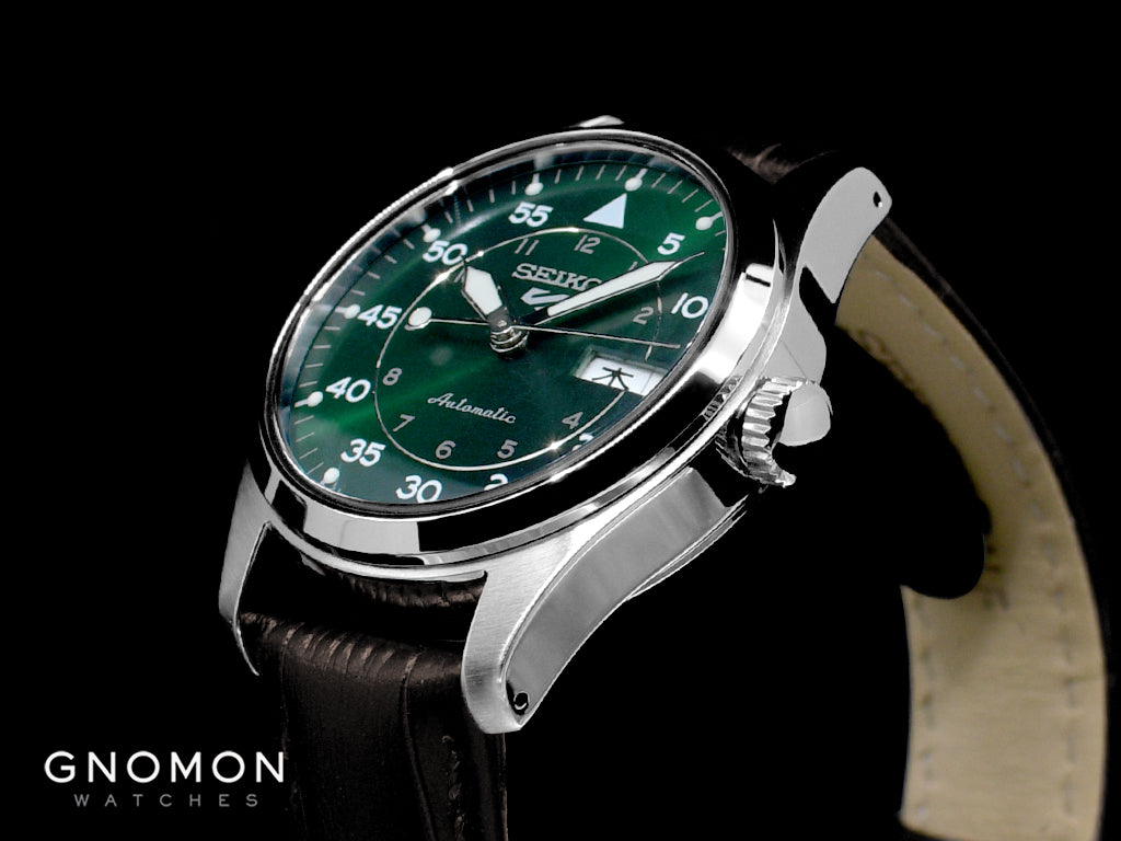 Seiko 5 Sports “Field Suits Style” Automatic 36  Green Ref. SBSA203 - Image 7