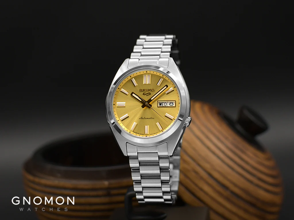 Seiko 5 Sports “SNXS Series” Automatic Gold Ref. SBSA295 - Image 2
