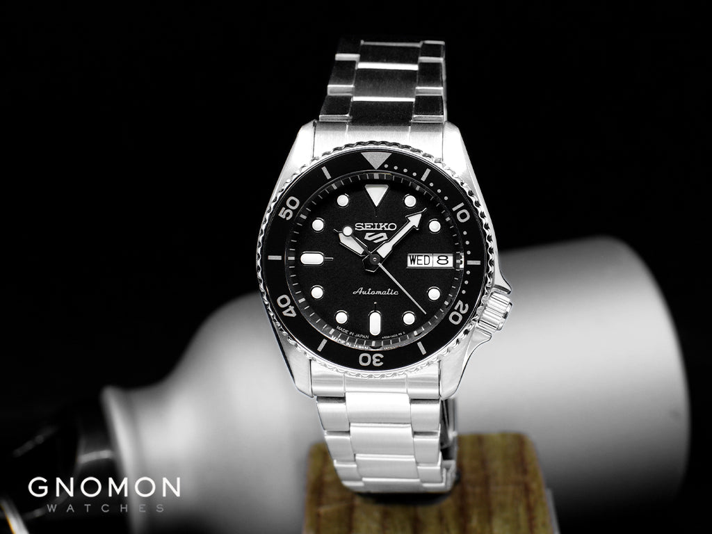 Seiko 5 Sports “Sports Style” 38mm Black Ref. SBSA225 - Image 2