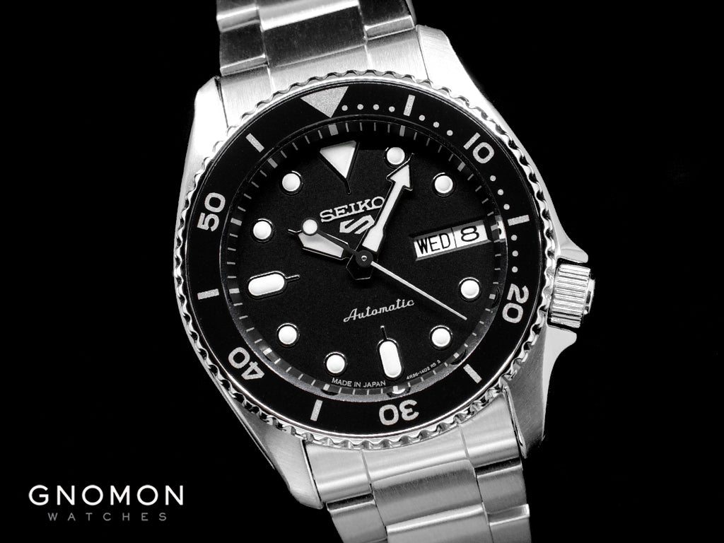 Seiko 5 Sports “Sports Style” 38mm Black Ref. SBSA225 - Image 5