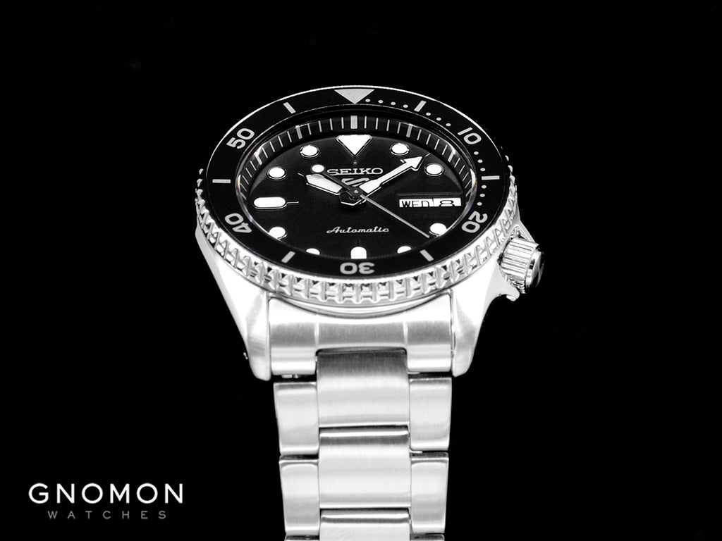 Seiko 5 Sports “Sports Style” 38mm Black Ref. SBSA225 - Image 6