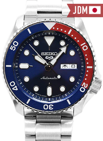 Seiko 5 Sports “Sports Style” Blue/Red Ref. SBSA003