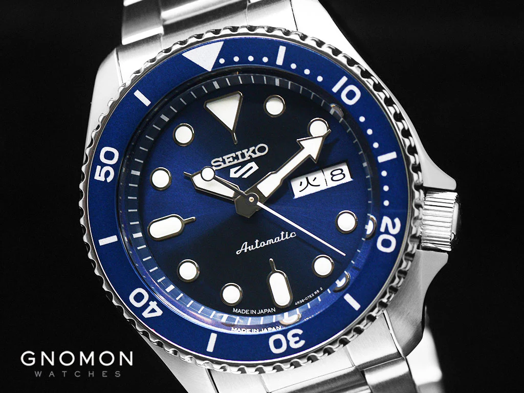 Seiko 5 Sports “Sports Style” Blue Ref. SBSA001 - Image 4