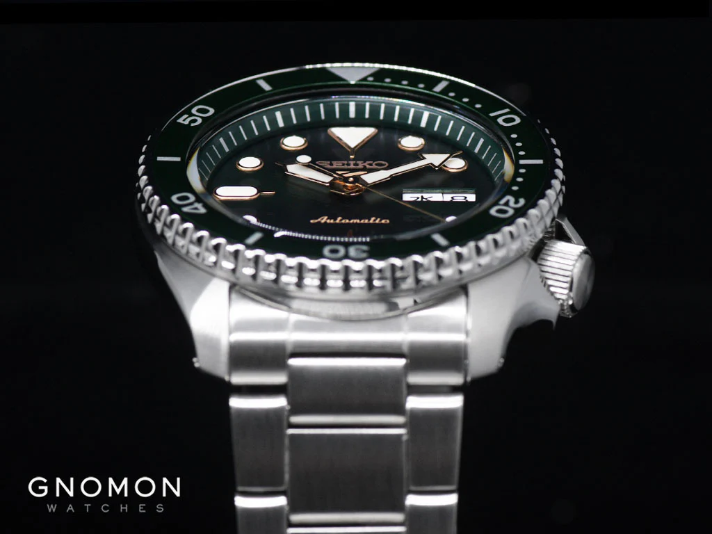 Seiko 5 Sports “Sports Style” Green Gilt Ref. SBSA013 - Image 5