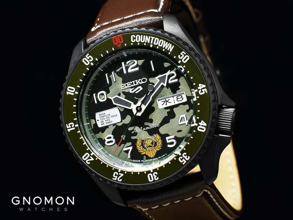 Seiko 5 Sports Street Fighter Series Guile "Indestructible Fortress" - Ltd Ed 9999pcs - Ref. SBSA081 - Image 5