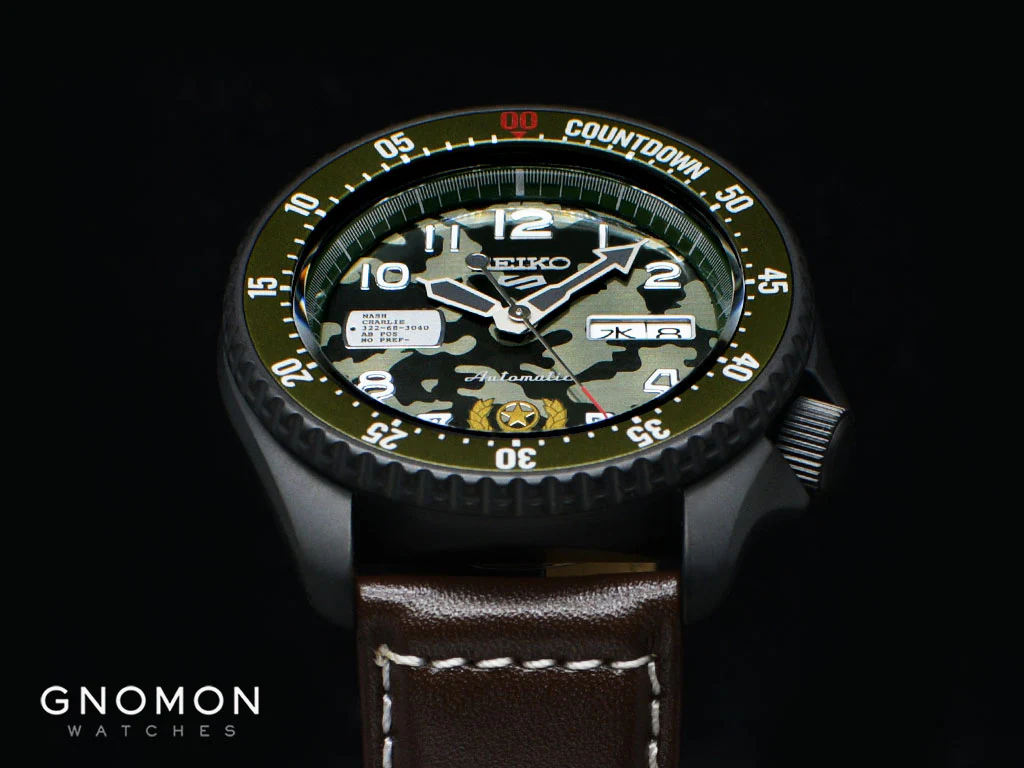 Seiko 5 Sports Street Fighter Series Guile "Indestructible Fortress" - Ltd Ed 9999pcs - Ref. SBSA081 - Image 6