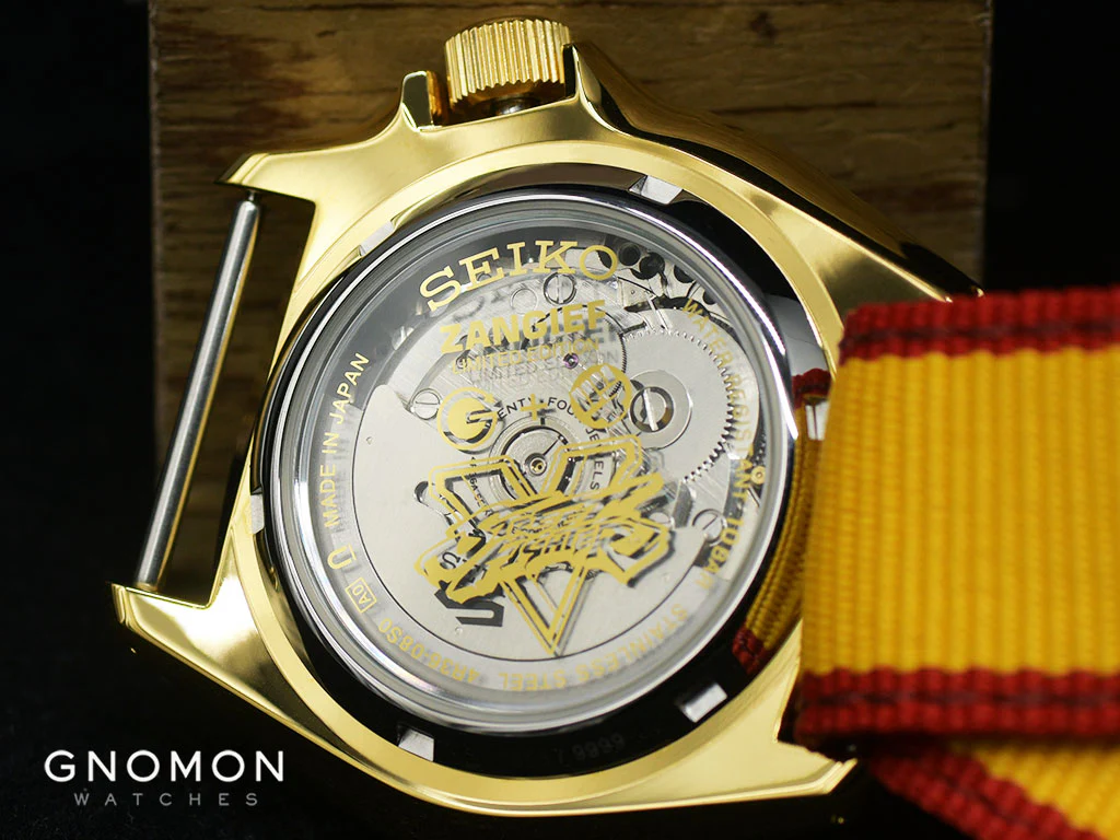 Seiko 5 Sports Street Fighter Series Zangief "Iron Cyclone" - Ltd Ed 9999pcs - Ref. SBSA084 - Image 10