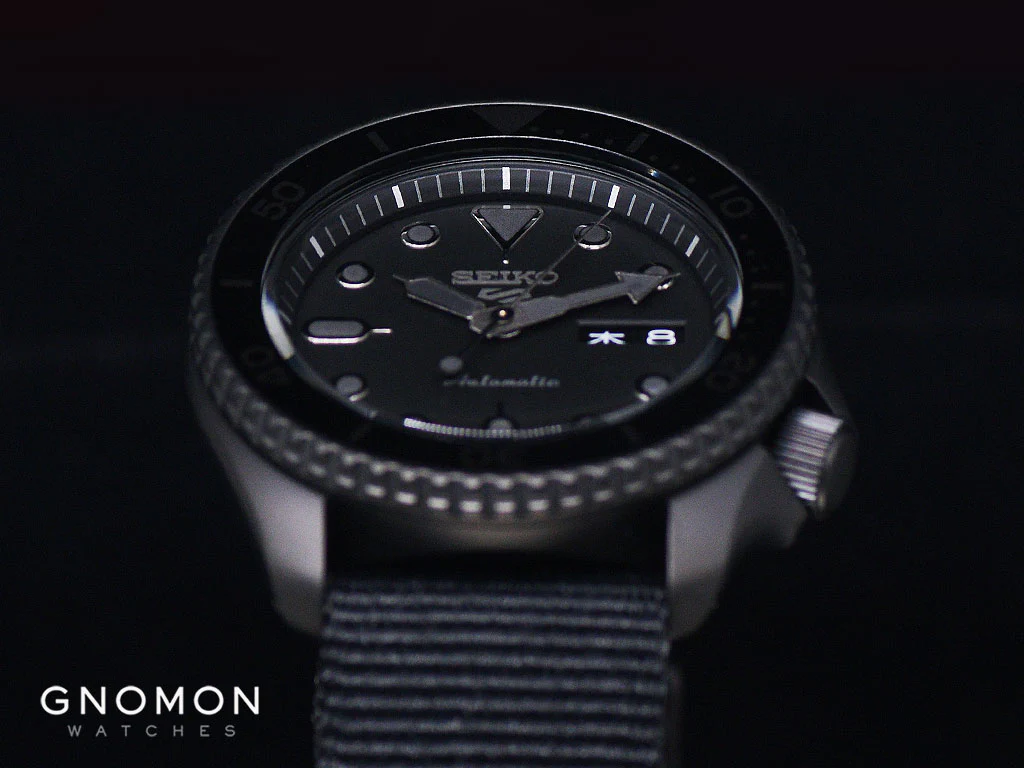 Seiko 5 Sports “Street Style” Blackout Ref. SBSA025 - Image 6