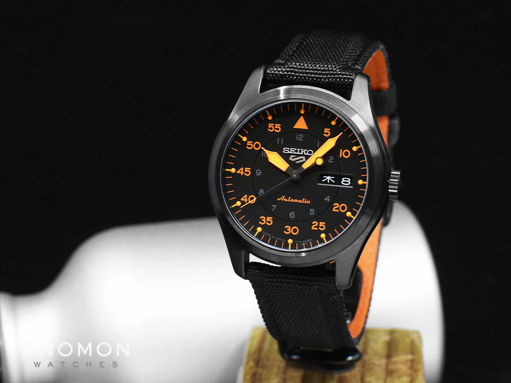 Seiko 5 Sports “Street Style” Flieger Black Ref. SBSA143 - Image 2
