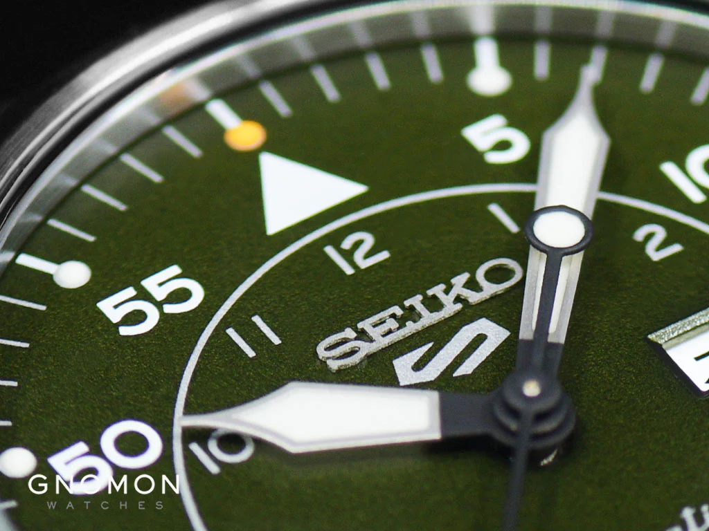 Seiko 5 Sports “Street Style” Flieger Khaki Green Ref. SBSA141 - Image 4
