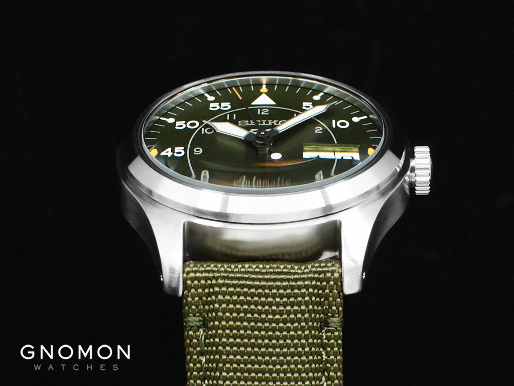Seiko 5 Sports “Street Style” Flieger Khaki Green Ref. SBSA141 - Image 6