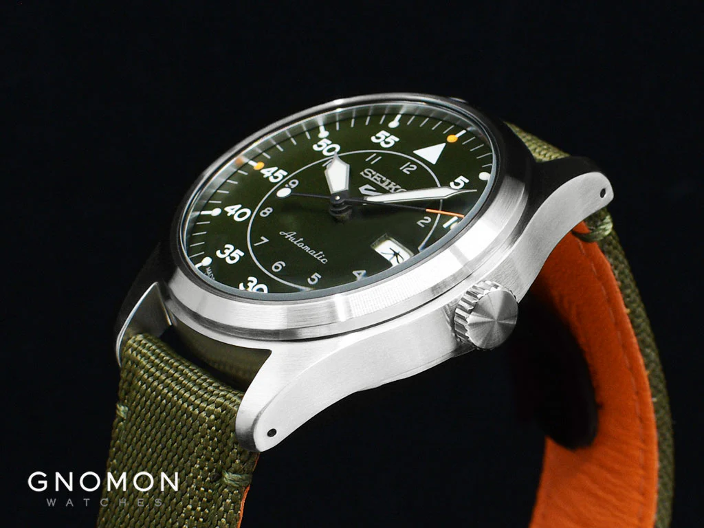 Seiko 5 Sports “Street Style” Flieger Khaki Green Ref. SBSA141 - Image 7